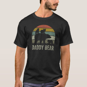 Camiseta Pai Engraçado pai Correspondente Família Cub 3 Cri