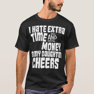 Camiseta Pai Engraçado Pai do Cheerleader Cheer Team Presen