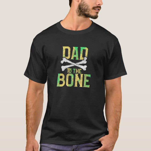 Camiseta Pai Engraçado para a Pai do pai do osso Piadas T S (Frente)