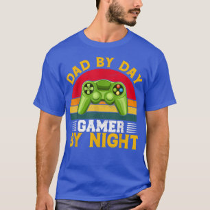 Camiseta Pai Engraçado Por Jogador Do Dia Por Videos games