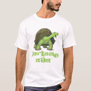 Camiseta Pai Engraçado Tortoise Mens T-Shirts