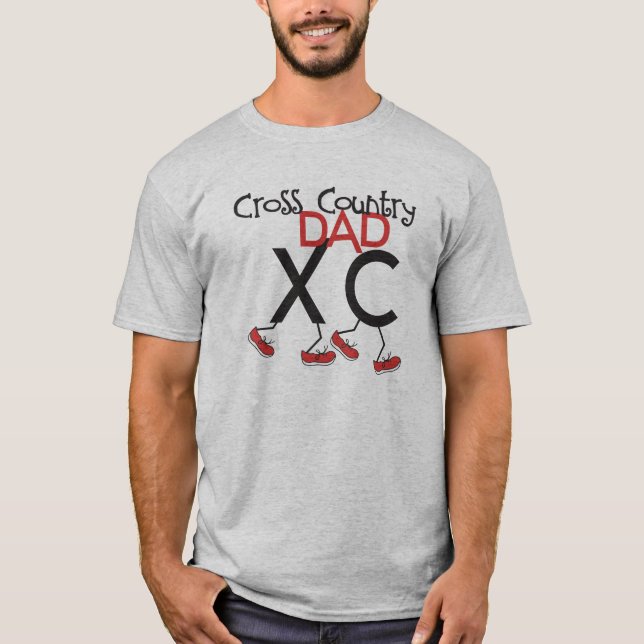 Camiseta Pai entre países - Padre Runner XC (Frente)