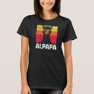 Camiseta Pai Esperançoso ALPAKADADDY Retro Engraçado Futuro