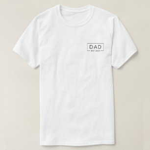 Camiseta Pai está 2025 Futuro Papai 2025 Logo Novo Pai 2025