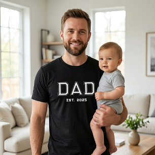 Camiseta Pai Estabeleceu Novo Presente para Pai