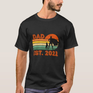 Camiseta Pai Estabelecido 2021 Pai Est Novo papai Padre Gif