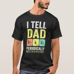 Camiseta Pai Eu Digo Piadas Pais Periodicamente 1