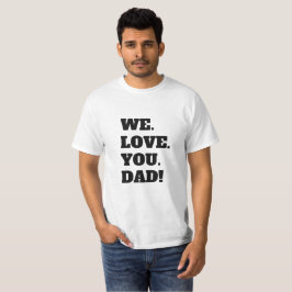 Camiseta Pai (eu te amo)