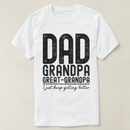 Camiseta Pai Excelente Avô Dia de os pais Engraçado