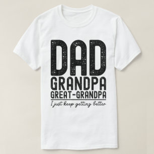 Camiseta Pai Excelente Avô Dia de os pais Engraçado