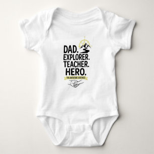 Camiseta Pai Explorador Professor Herói Aventura