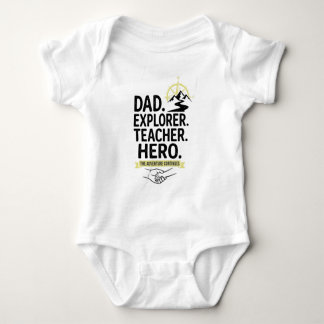 Camiseta Pai Explorador Professor Herói | Aventura