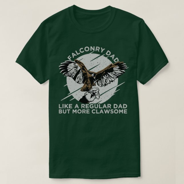 Camiseta Pai Falconry (Frente do Design)