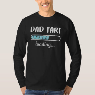 Camiseta Pai Fart Carregando a Posição de Humor dos Amigos