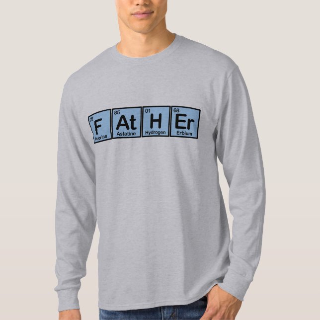 Camiseta Pai feito dos elementos (Frente)