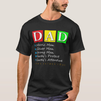 Camiseta PAI FELIZ DIA DO PAI engraçado