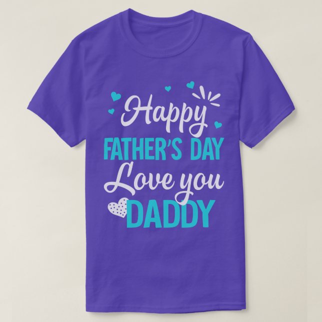 Camiseta Pai Feliz Para Pais Jovens Jovens (Frente do Design)