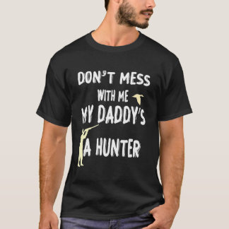 Camiseta Pai Filha Meu Pai Caçador