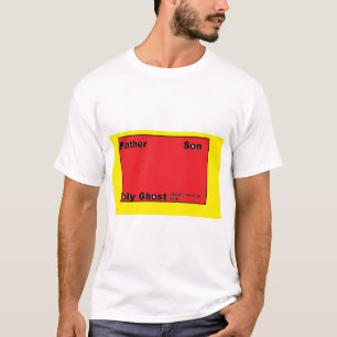 Camiseta Pai Filho Espírito Santo JESUS veio em Carne 2