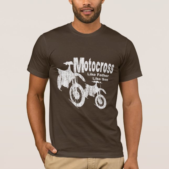 Camiseta Pai/Filho Motocross (Frente)