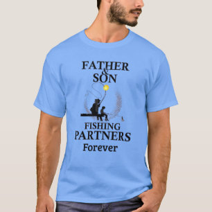 Camiseta Pai Filho — Parceiros De Pesca T-Shirt