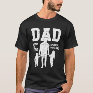 Camiseta Pai Filhos Primeiro Herói Amor Com Dia de os pais