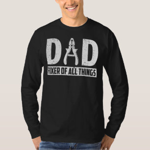 Camiseta Pai Fixer Contratante Carpenter Woodworker Fa