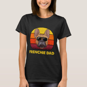 Camiseta Pai francês Retro Sunset Sungles Men French Bult