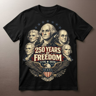 Camiseta Pai Fundadores da América 250