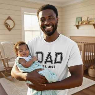 Camiseta Pai Fundou Ano Novo Presente Para Pai Negro