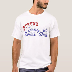 Camiseta Pai futuro da estada em casa