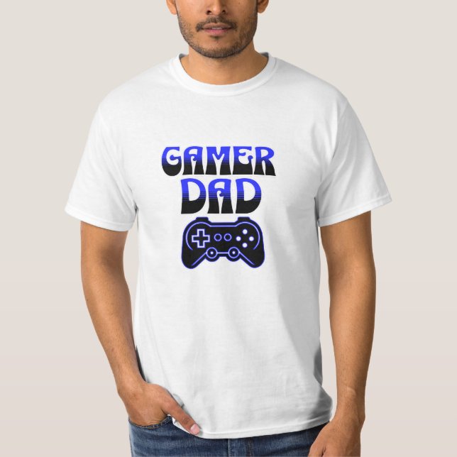 Camiseta Pai Gamer (Frente)
