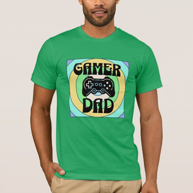 Camiseta Pai Gamer (Frente)