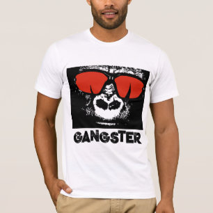 CAMISETA PAI GANGSTER GORILLA FUNNY T-SHIRTS