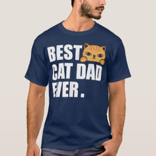 Camiseta PAI Gatinho Dia de os pais PAI Papá Christma