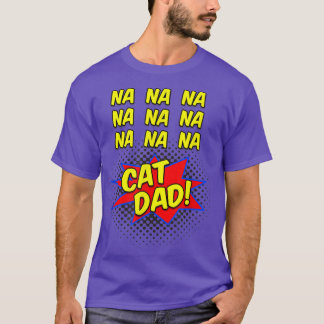 Camiseta Pai Gato Engraçado para Pais de Gatos