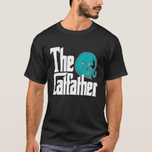 Camiseta Pai Gato O Padrinho do Gato Loucamente Fofo Pai do