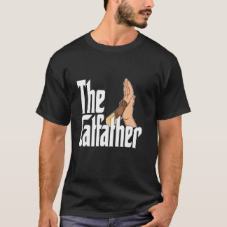 Camiseta Pai Gato O Padrinho do Gato Pata Pai do Gato Papai