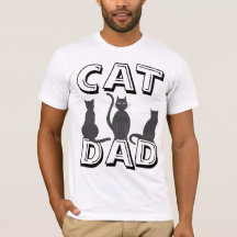 PAI GATO, T-shirts De Gato