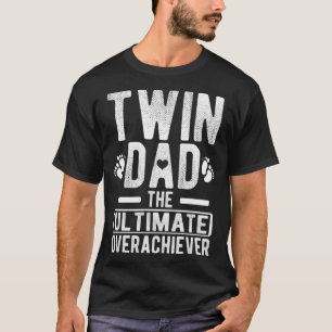 Camiseta Pai Gêmeo Último Superaquedista Padre Gêmeo