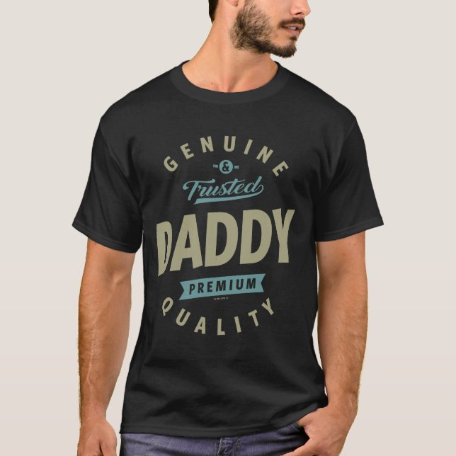 Camiseta Pai genuíno (Frente)
