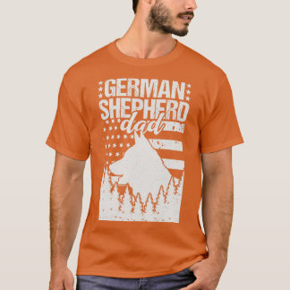 Camiseta Pai german shepherd