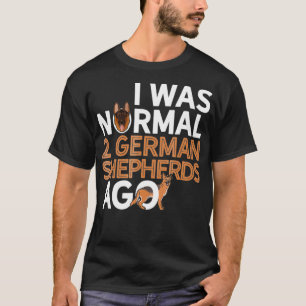 Camiseta pai german shepherd Engraçado Cachorro do Dia de
