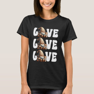Camiseta Pai gnomo temático de amor pela leitura para mãe p