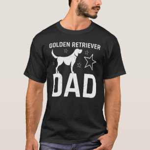 Camiseta Pai Golden Retriever Fofo
