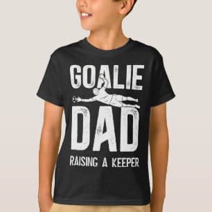 Camiseta Pai Goleiro de Futebol Criando Um Pai Goleiro de F