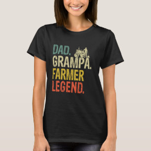 Camiseta Pai Grampo Farmer Legenda Legal Retro