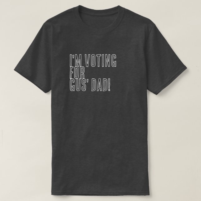 Camiseta Pai Gus (Frente do Design)