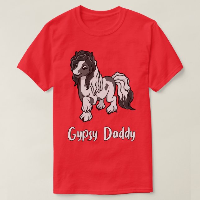 Camiseta Pai Gypsy do Cavalo (Frente do Design)