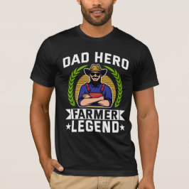 Camiseta Pai Herói Dia de os pais de Legenda